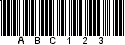 39 barcode ssample image