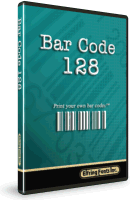 Barcode 128 Font Set Box