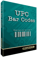 UPC Bar Code Font Set Box