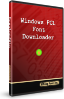 Windows PCL Font Downloader