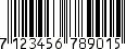 EAN barcode sample